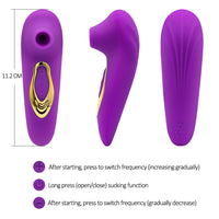 10 sucking and vibration modes; Automatic Women Vibrate Powerful ThrustinG Viberate Adult Toy for Women Pleasure Inch Smooth Bendable Silicone Wand with Modes Vibration for Adult Women