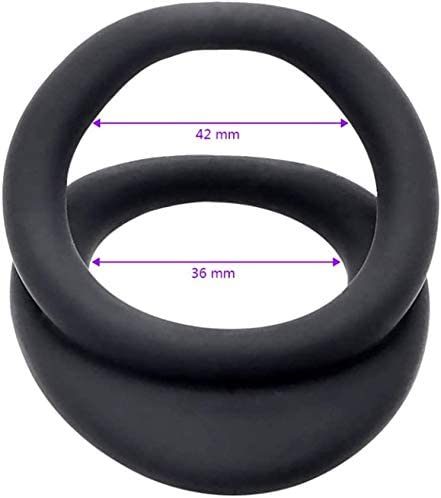 Cock Ring for Men Erection Enhancing Stay Harder Strechy Penis Ring with Triple Penis Rings Personal Cockrings Male Adult Sex Toys for Men Couples Pleasure