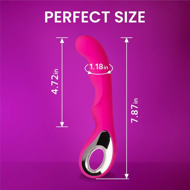 G Spot Vibrator Dildo with 10 Vibration Modes Sex Toys for Women Clitoris Waterproof Powerful Rose Toy for Women and Couples Pink