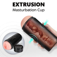 Male Masturbator Cup Men Sex Toy Realistic Textured Pocket Pussy for Men Masturbation Cup Mens Stroker Toy Adult Male Sex Sex Toy for Men