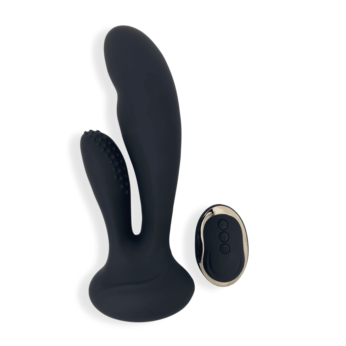 Remote Clit & G-Spot Vibrator; Dual-Ended Dildo