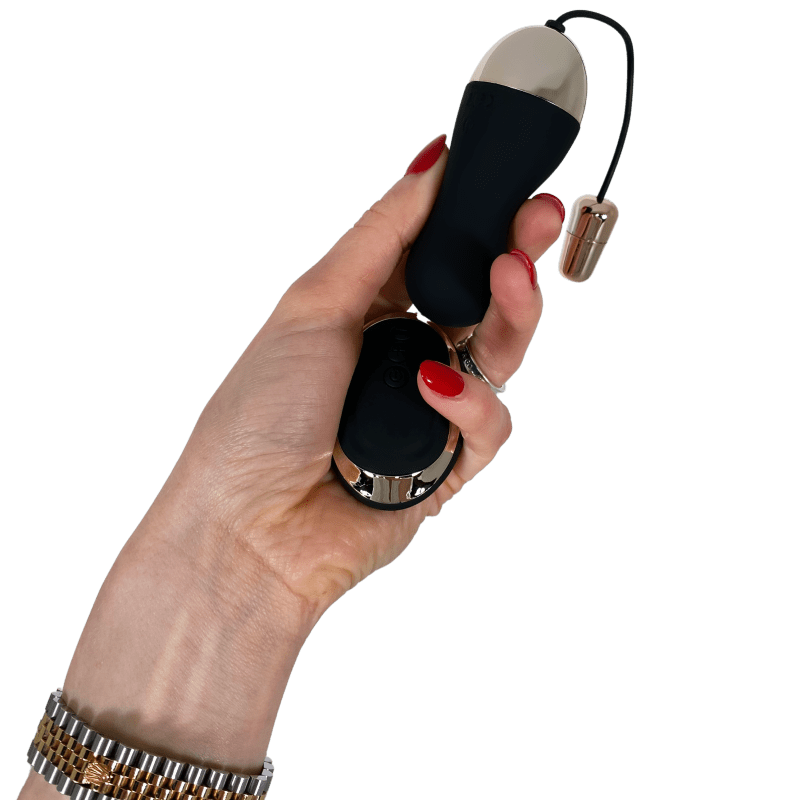 Proserpina – Black Bullet Egg Vibrator & Ben Wa Balls