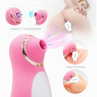 Intense Suction Clitoral Stimulator Female Massager Pink Estimulador Feminino De Seios E Clitóris 10 Velocidades vibradoras femininos