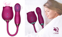 New Rose Series 4 Gen 3 in 1 Sucking stimulating G Spot Dildo Vibrator