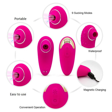 Rose Sexy Toystory for Adults Women Sex Tounge for Licking and Sucking - Womens Toys - Rechargeable Sucking Rechargeable Mode Portable Rechargeable Women Six Sexc Toy for Women