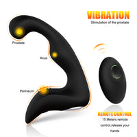 Anal Plug Vibrator - Anal Toys Butt Plug with App & Remote Control;  Prostate Massager with Anti-Slip Design;  Adult Male Sex Toys for Womens Mens Pleasure