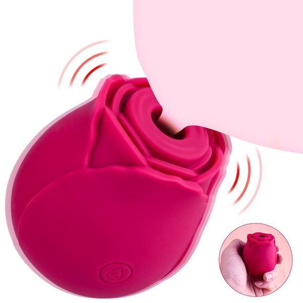 Rose Sex Toy for Women-Sucking Sex Stimulator for Women , G Spot Dildo Vibrator for Clitoral Nipple Stimulation