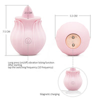 2022 New Frequency Vibration SuckinGModes-Waterproof Hand Wand Massager with Multi Function,Medical Silicone,Rechargeable USB